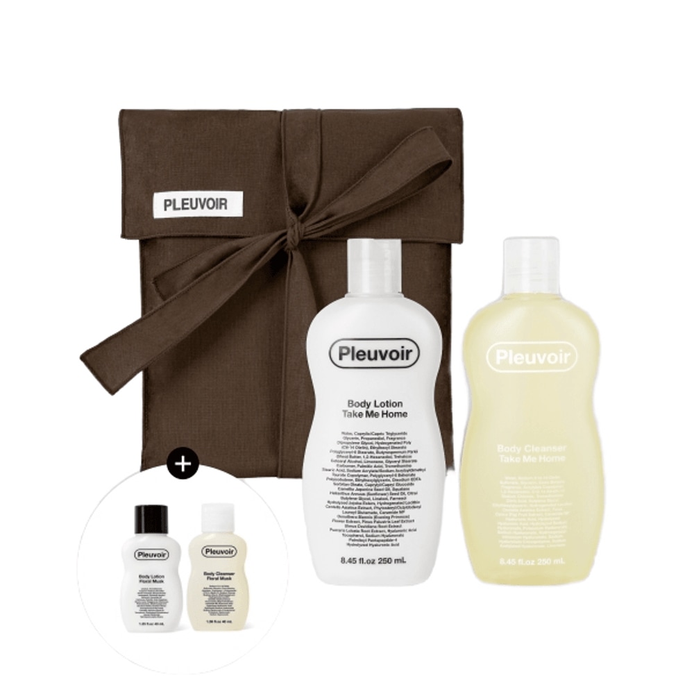 [風呂敷包装]ザ·ホワイト コレクション ボディギフトセット 250mL (3種の中から1)+(贈呈)ボディクレンザー40mL+ボディローション40mL