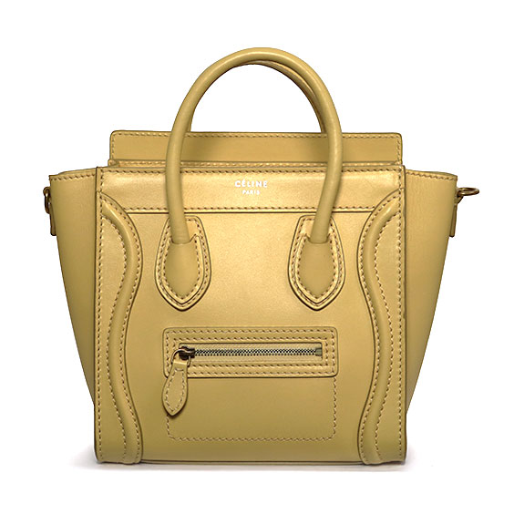 セリーヌ CELINE ラゲージナノショッパー 2Wayバッグ レディース 中古