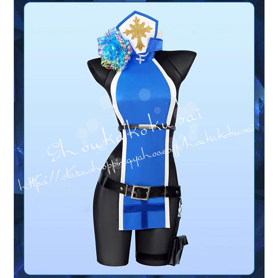 【一部分3日内出荷】勝利の女神 NIKKE メイデン Maiden アイスローズ コスプレ衣装 ハロウィン 仮装 学園祭 撮影 クリスマス 変装活動 仮装 イベント コスチューム