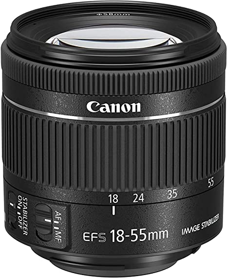 【中古】キヤノン Canon 標準ズームレンズ EF-S18-55mm F4.0-5.6IS STM APS-C対応 15,444円