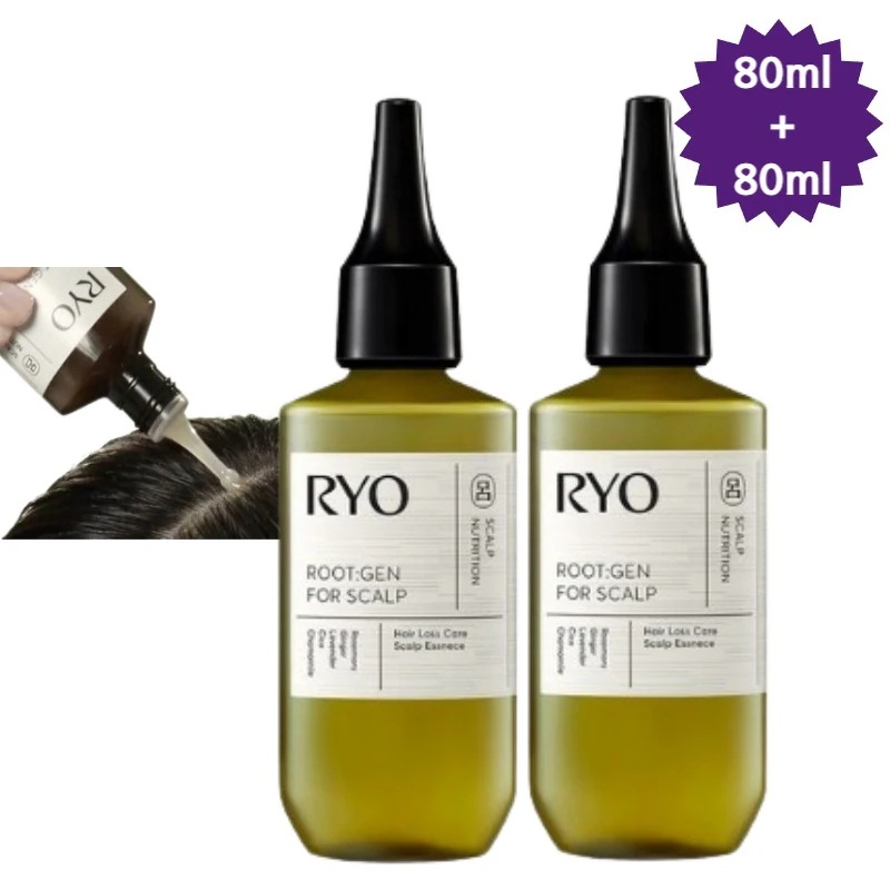 【1+1】ルトゼン脱毛症状専門ケア頭皮エッセンス, 80ml/頭皮油分ケア/ 匂い除去/ 栄養供給/ 頭皮鎮静/ 頭皮保湿/ 韓国コスメ
