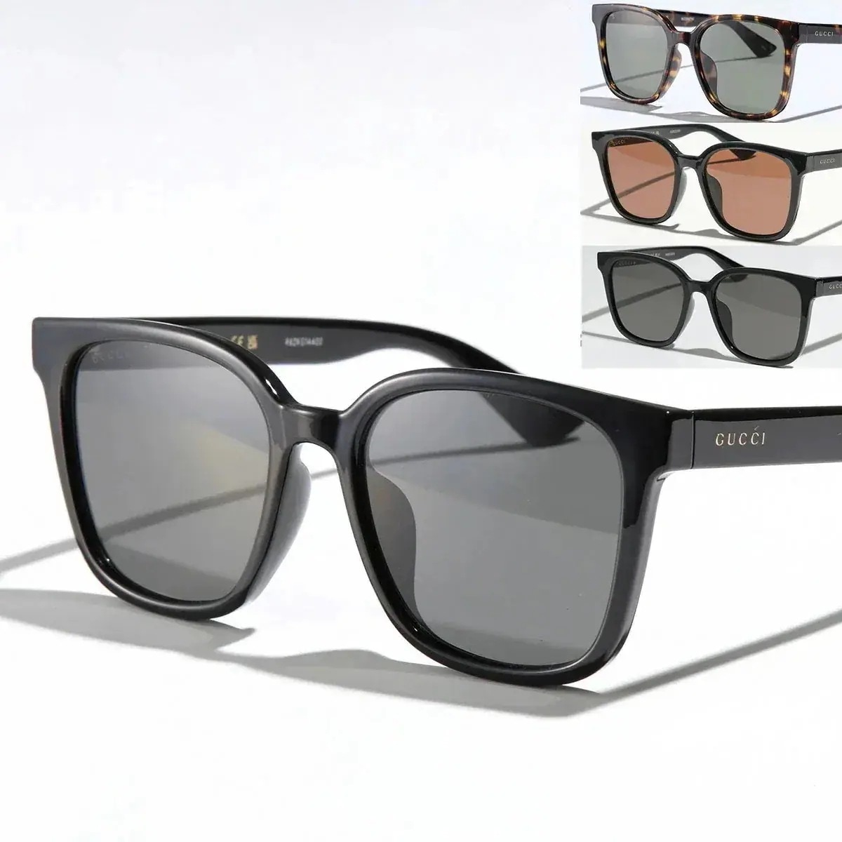 GUCCI グッチ サングラス GG1346SK メンズ ウェリントン型 アジアンフィット ロゴ アイウェア カラー4色
