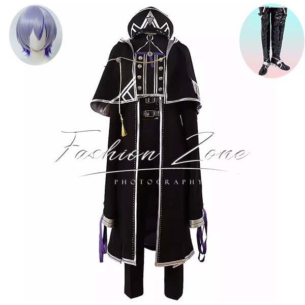 刀剣乱舞 風 大慶直胤 とうらぶ 新刀剣男士 打刀 コスプレ衣装 ウィッグ 靴 cosplay ハロウィン 演出服 変装