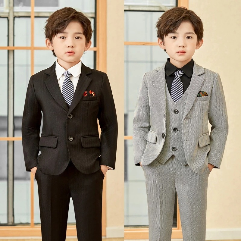 迅速な配達新作 韓国 男子セット 男子卒園式 卒業式ジャケット5点セット ベスト4点セット　90cm 100cm 110cm 120cm 130cm 140cm 150cm 160cm 170cm サ