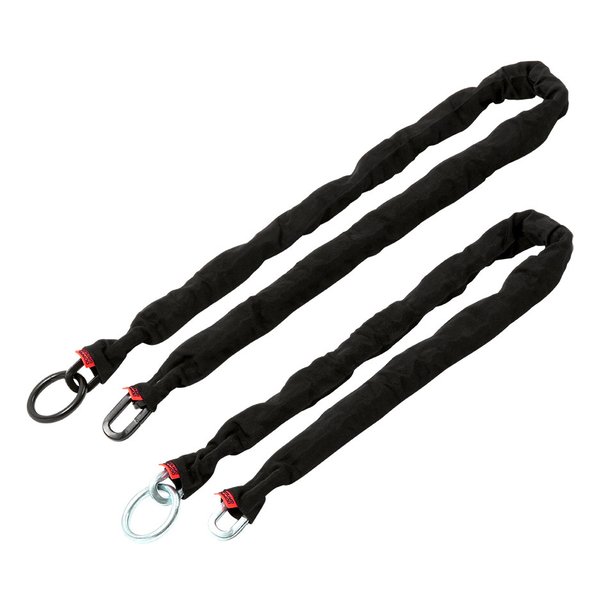 ダブルループストロングチェーンロック ブラック DKL512-BK