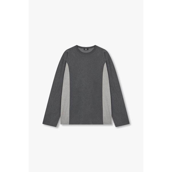 [MEN]サイドパネル長袖Tシャツ9154422913081