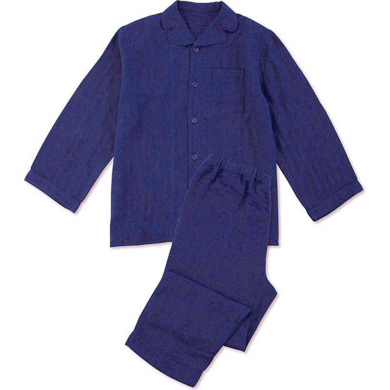 タオル美術館　cococi LDK メンズガーゼパジャマ Lサイズ ネイビー