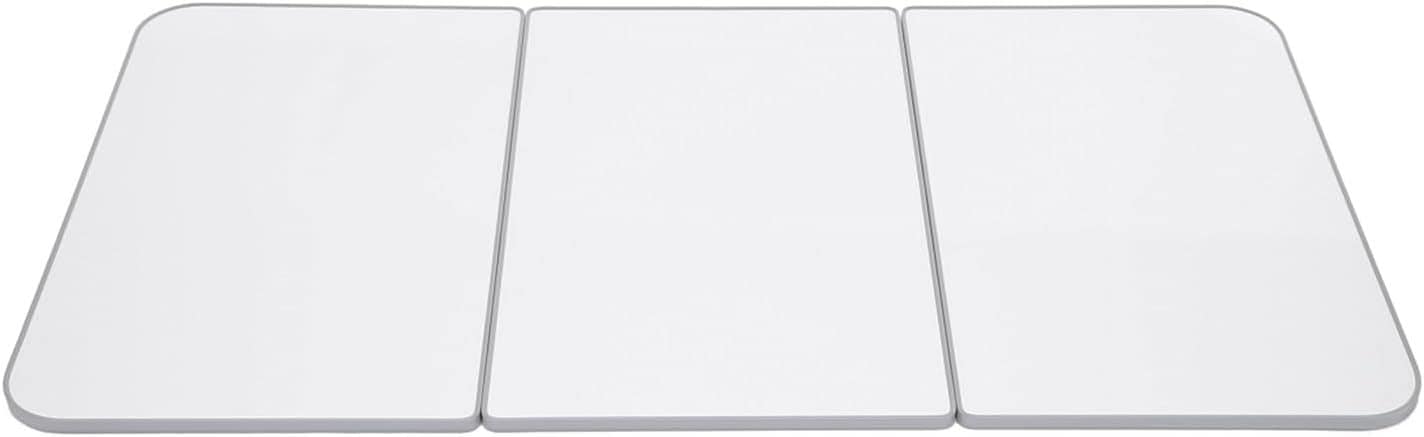 エッジ防カビ加工 軽量組合せ式風呂ふた A-かるふた(3枚割) W16 ライトグレー(リバーシブル) 78×158cm