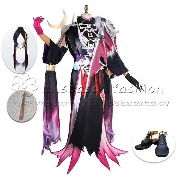 バーチャル YouTuber VTuber 風 Shu Yamino 闇ノシュウ コスプレ衣装 コスチューム 演出服 アニメ ゲーム cosplay 変装