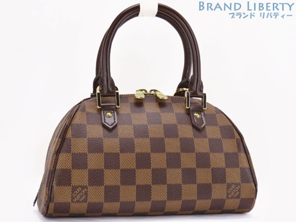 新品同様ルイヴィトンダミエリベラミニハンドバッグミニボストンバッグN41436