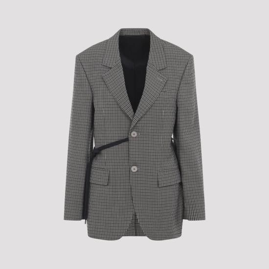 BALENCIAGA Women Jackets 857365 TTO38 2866 KHAKI BROWN
