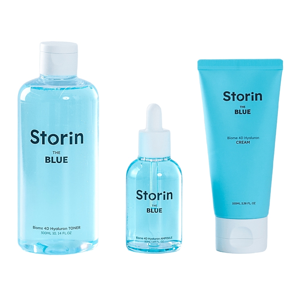 [セット] ストリンダーブルーマイクロバイオーム4D超低分子ヒアルロン酸樹脂 乾性中乾燥中の保湿 水分真皮水分法 ジュベルックトナー300ml+クリーム100ml+アンプル50ml