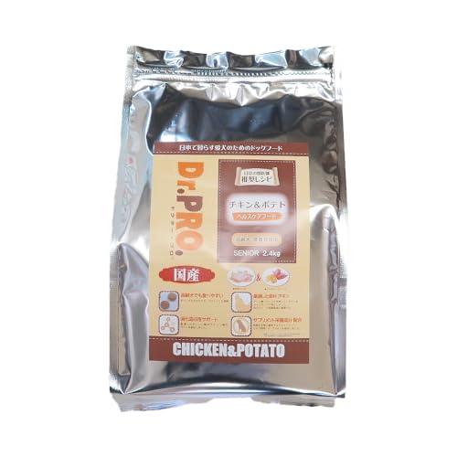 Dr.PRO. チキン＆ポテト 高齢犬・体重管理用 2.4kg