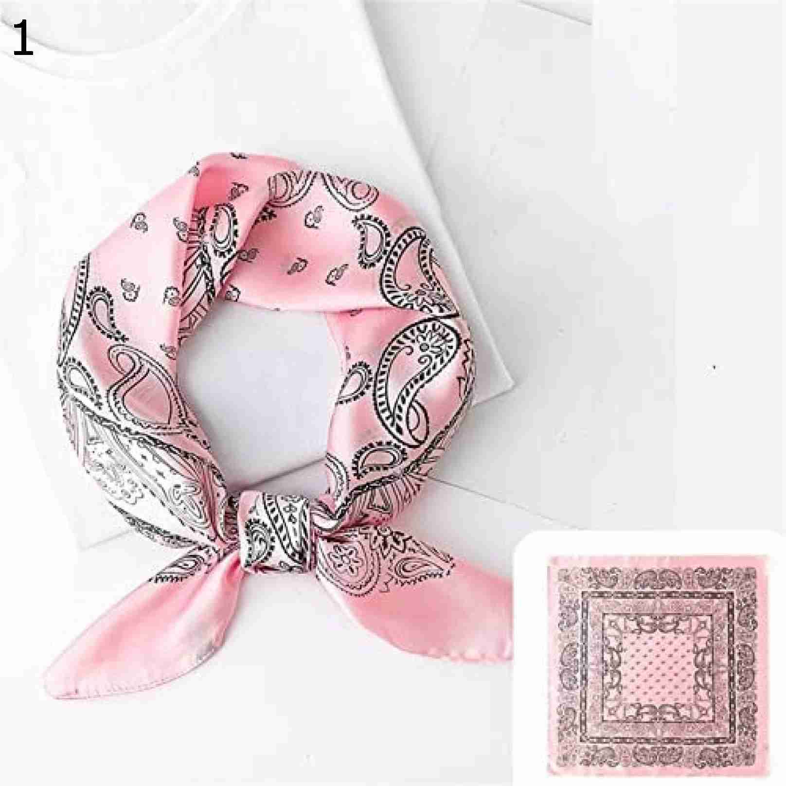 【20%OFFクーポン～】サマー サドル ウエスト フラワー スカーフ ヴィンテージ ストラッピング 両面プリント スモール スカーフ スクエア スカーフ (Color : : Size 9 70