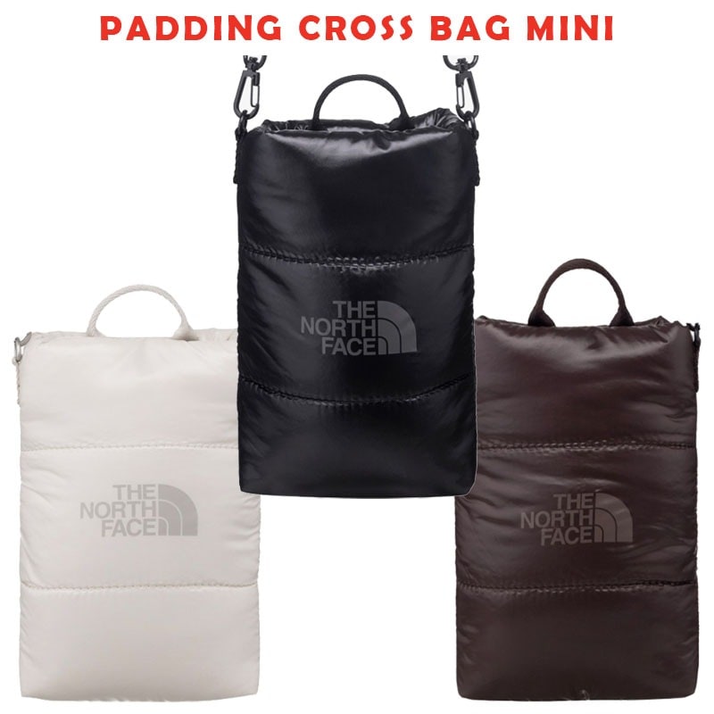 韓国正規品保証 関税負担なし NN2PQ62J PADDING CROSS BAG MINI デイリー 基本 着装 男子 女子 人気 韓国 ファッション 男女共用 アウトドア