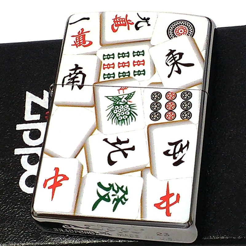 ZIPPO ライター 麻雀 こくしむそう ジッポ 国士無双 ホワイト おしゃれ ギャンブル 可愛い 役満 レディース メンズ ギフト プレゼント 6,776円