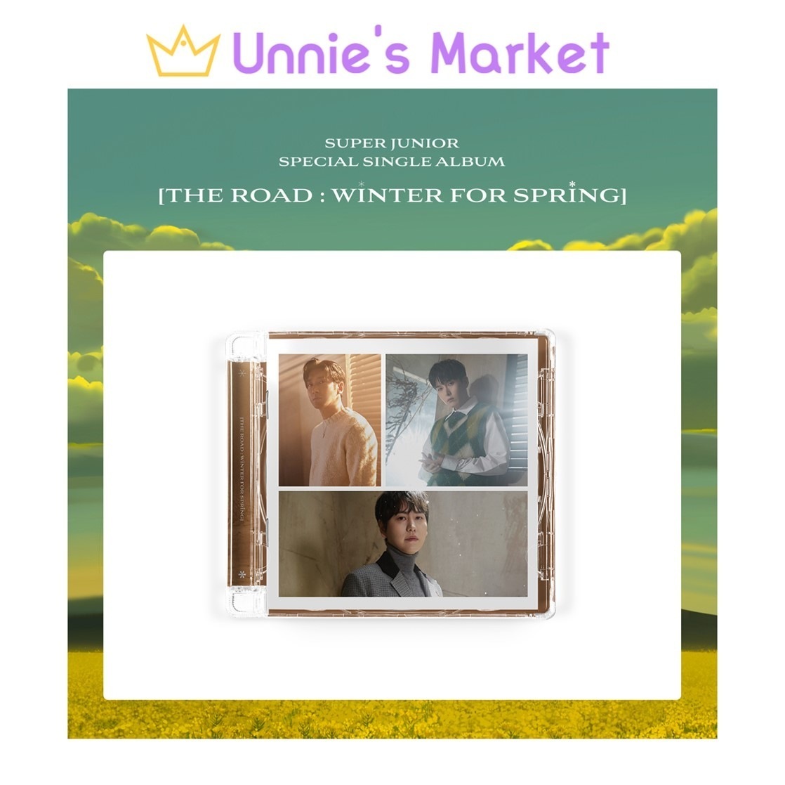 [SET] SUPER JUNIOR [The Road : Winter for Spring] Special Single Album