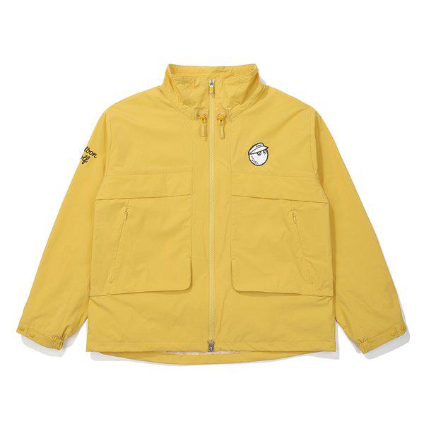 [マルボン公式] アウトポケット軽量ジャケット YELLOW (WOMAN)