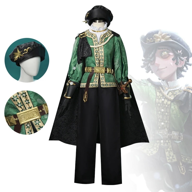 第五人格　サバイバー　患者 実物化 SSR衣装　限定 初期衣装 　豪華生地　コスプレ衣装　制服　感謝祭 コスプレ　舞台衣装　仮装　ハロウィン