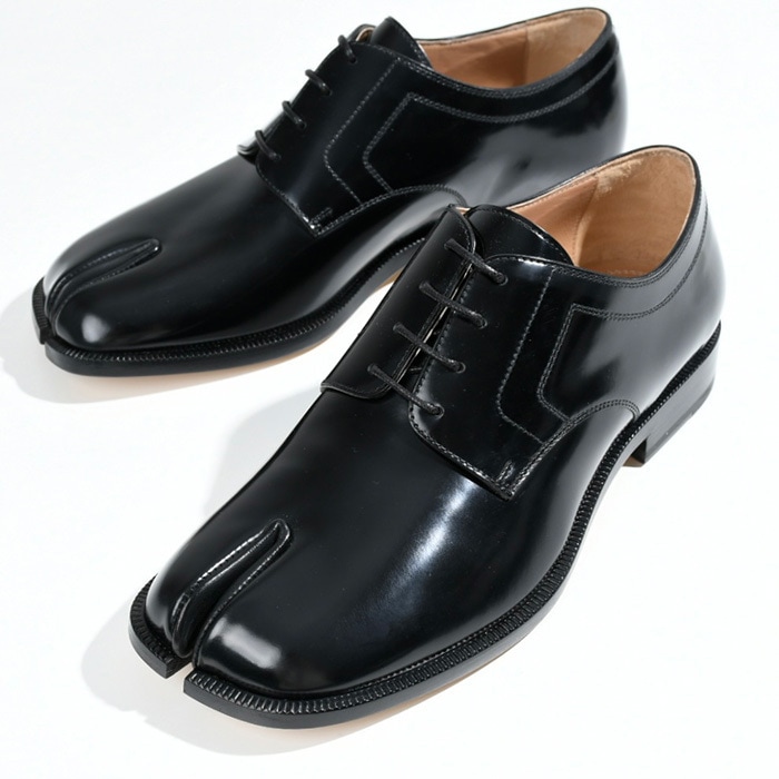 ローファー シューズ 靴 タビ レースアップフラットシューズ S97WQ0052 P3827 メンズ ラック レザー 人気 おすすめ