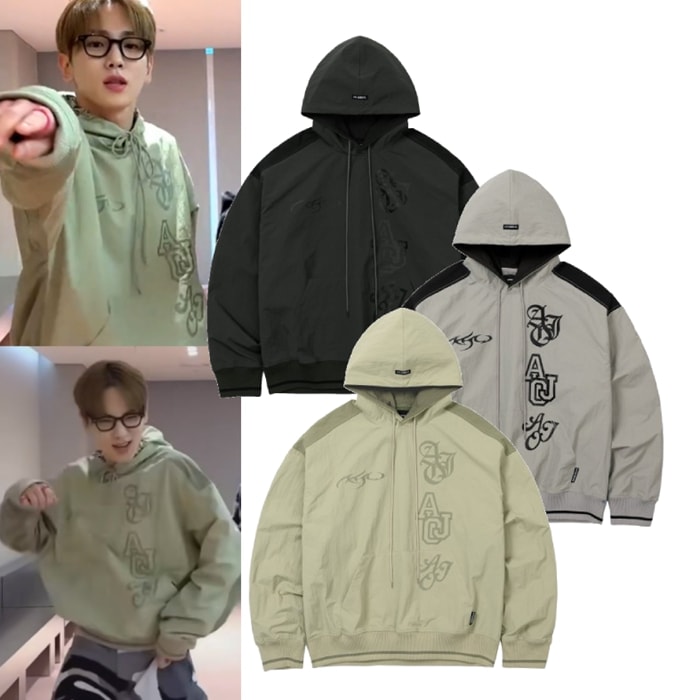 【SHINee KEY着用】 Total Logo Nylon Hoodie