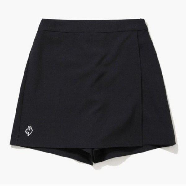ショートパンツ UQC QQ122THP31-BLK ウーブン ラップスカート ショーツ / BLACK