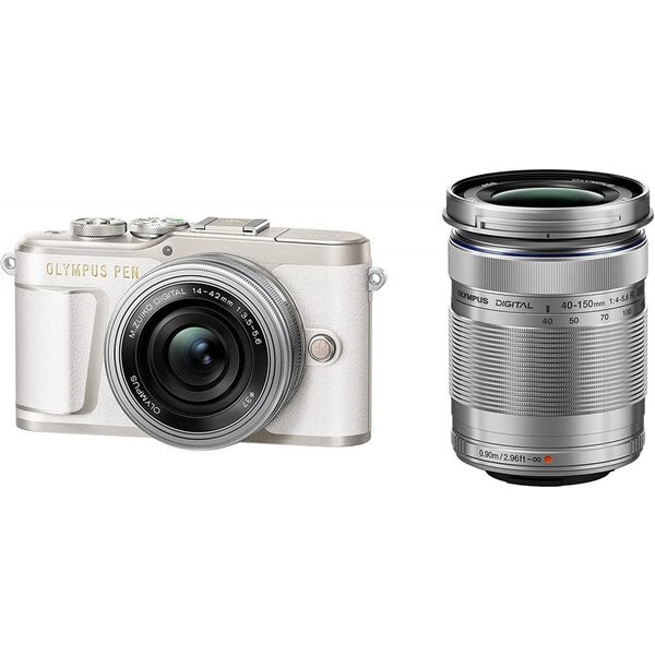 【中古】オリンパス OLYMPUS PEN E-PL9 ダブルズームキット ホワイト