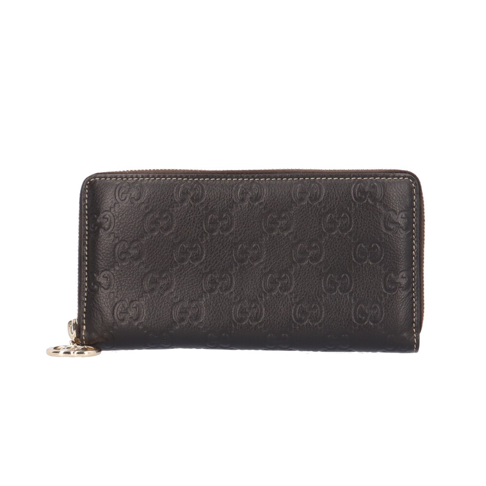 グッチ グッチシマ 長財布 レザー 212110 GUCCI 中古 美品