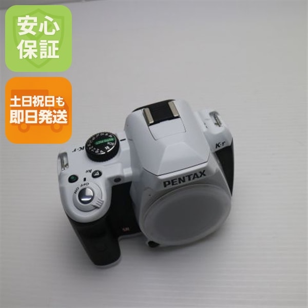 超美品 PENTAX K-r ホワイト×ブラック PENTAX デジタル一眼 109