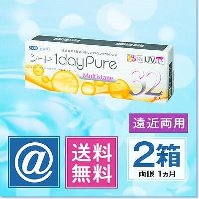ワンデーピュアマルチステージ 32枚 (遠近両用) 2箱