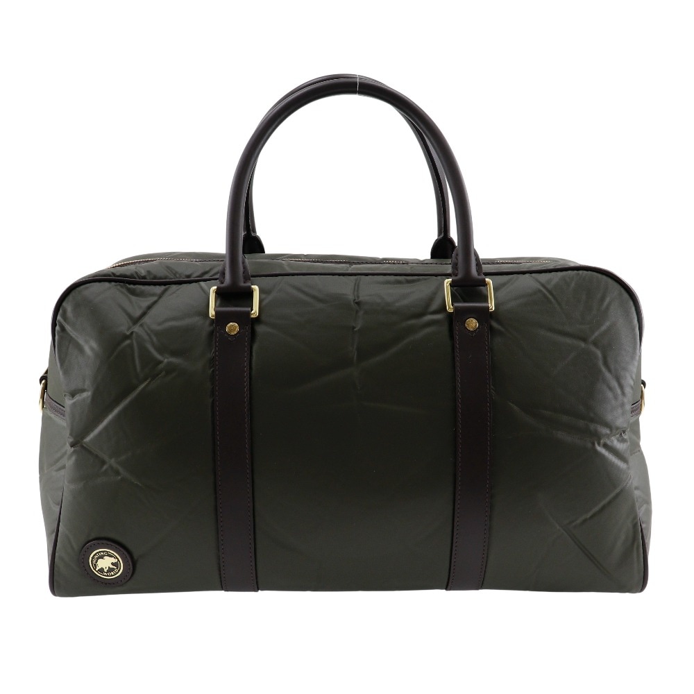 ボストンバッグ ナイロン カーキ ユニセックス 中古品