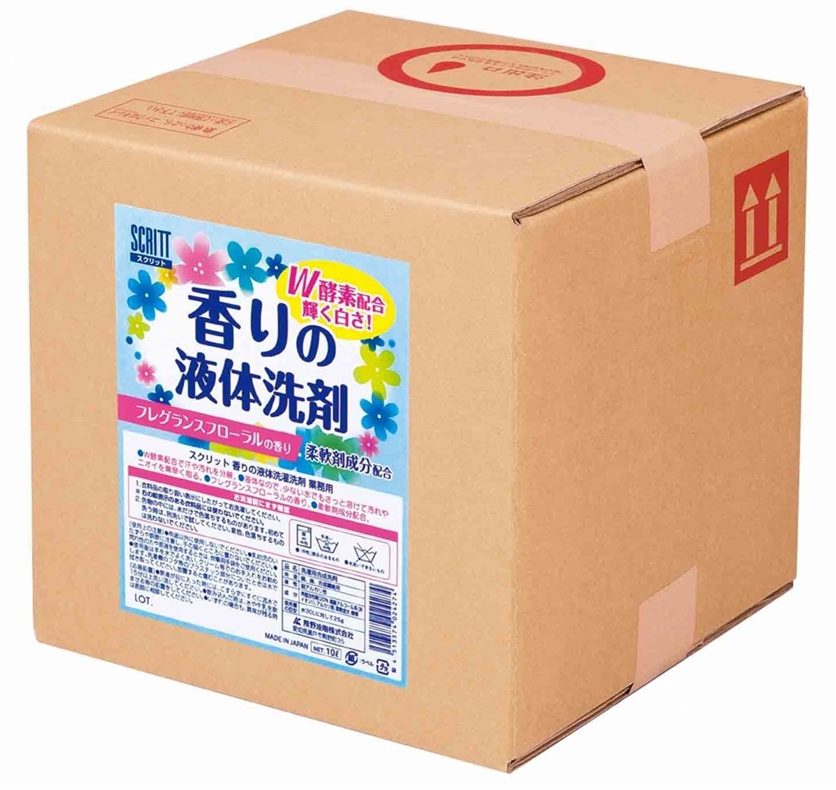 スクリット 香りの液体洗剤 10L