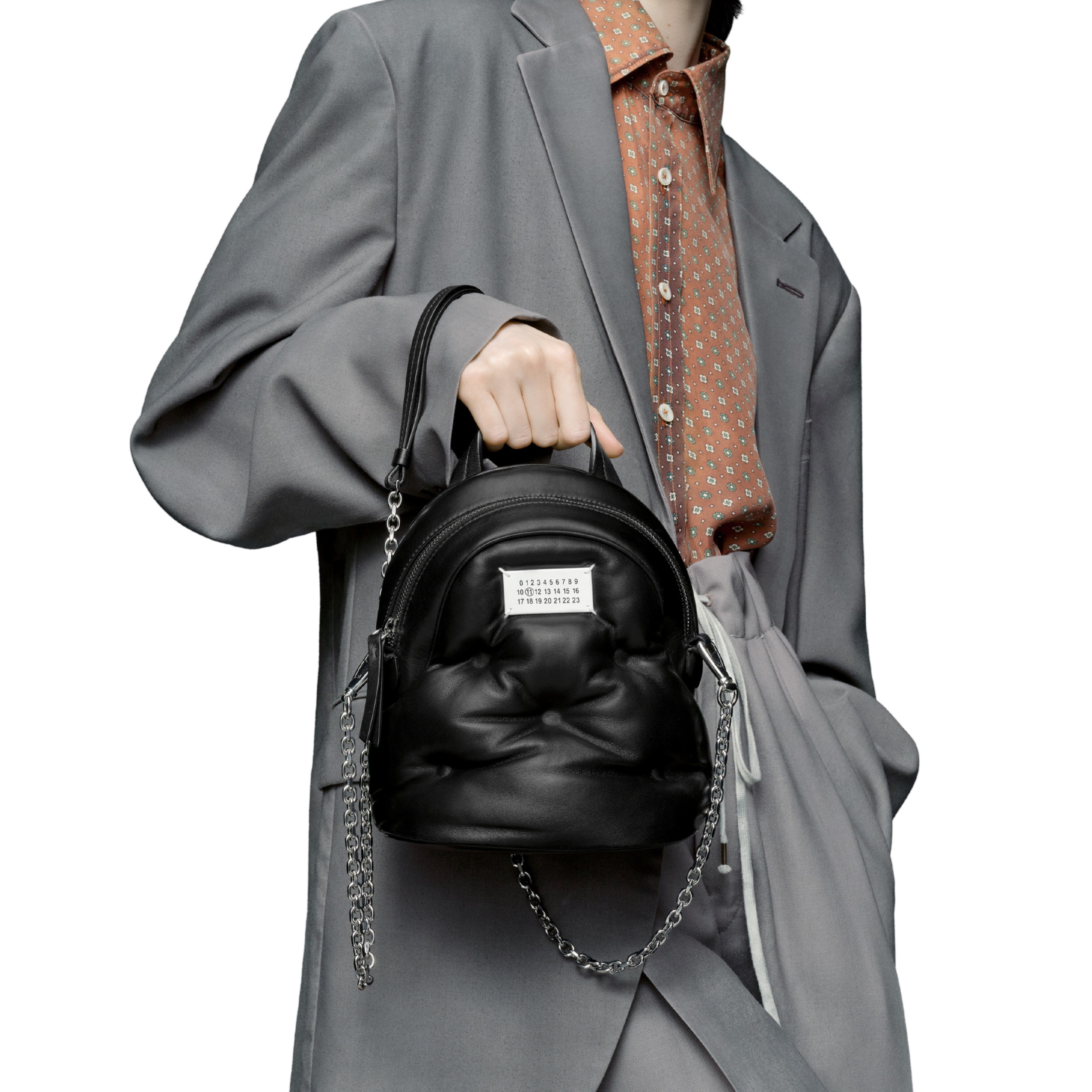 正規品 「グラム スラム」バックパック ブラック S56WA0014P4300T8013 リュック カバン 韓国ファッション レザー