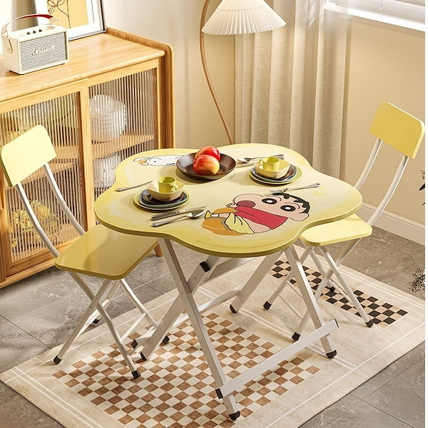 Qoo10] クレヨンしんちゃん 折りたたみテーブル