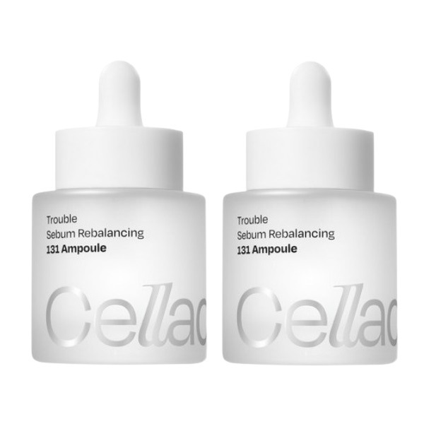 【Hyuk Pick】 セバム リバランシング RX131 アンプル 30ml+30ml / ニキビケア / 皮脂をやさしく改善 / ニキビ肌専用美容液 / ニキビ跡 肌荒れ 黒ずみ 毛穴 ホワイトヘ