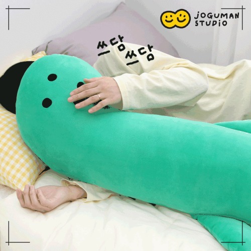 ラインフレンズ ジョグマン ブラキオ ビッグボディ ピロー joguman インテリア 文具
