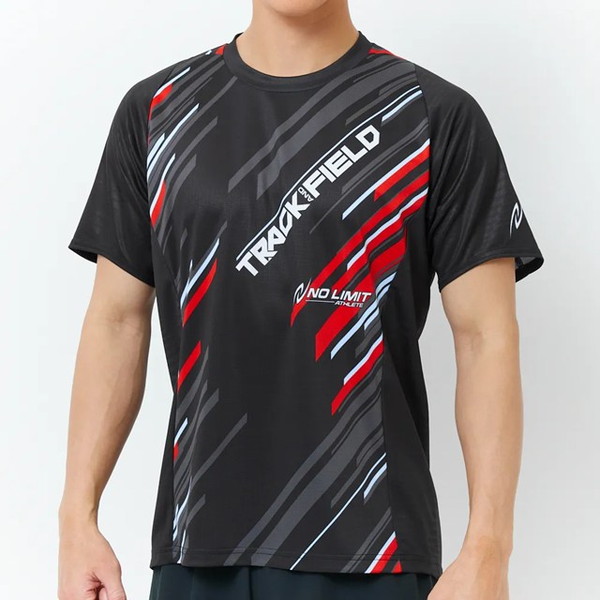 ニシスポーツ NISHI グラフィック３ＤカットＴシャツ 2811A572-001 アパレル