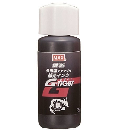 （まとめ買い）瞬乾多用途スタンプ台Gタイト 補充インク ST-55Gｸﾛ 00062249 [x3]
