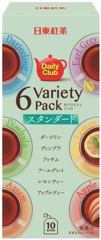 新版 三井農林 日東紅茶 ティーバッグ 6箱 デイリークラブ6バラエティーパックスタンダード その他 - flaviogimenis.com.br