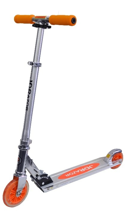 キックスクーター 前輪5インチ MS-105-R-OR 【カラー：オレンジ