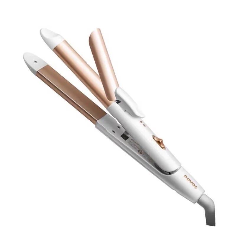 ヘアアイロンストレートアイロン巻きストレートアイロン両用ヘアアイロンストレートアイロンミニクランプバングパーマヘアアイロン電気巻き棒パープル30%までに制限 4,289円