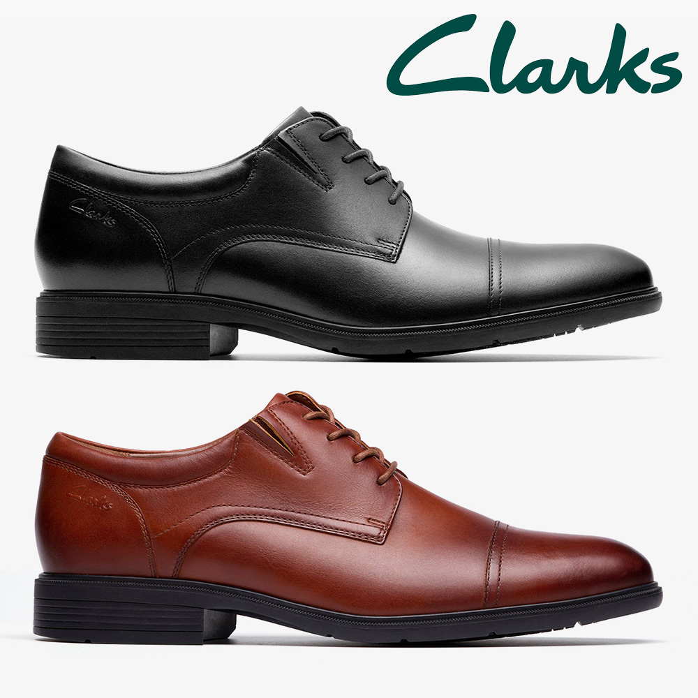 clarks ビジネスシューズ メンズ ステッドウェルキャップ 26184676 26184678 クラークス Steadwell Cap