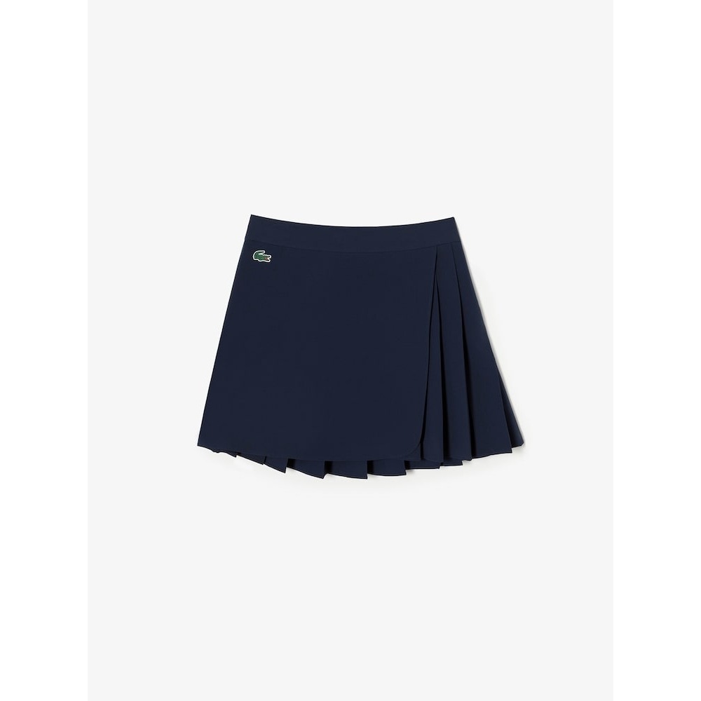 ラコステ女性用アンバランスプリーツスカート JF221E-54N HDE Q2NJF221E-54NHDE