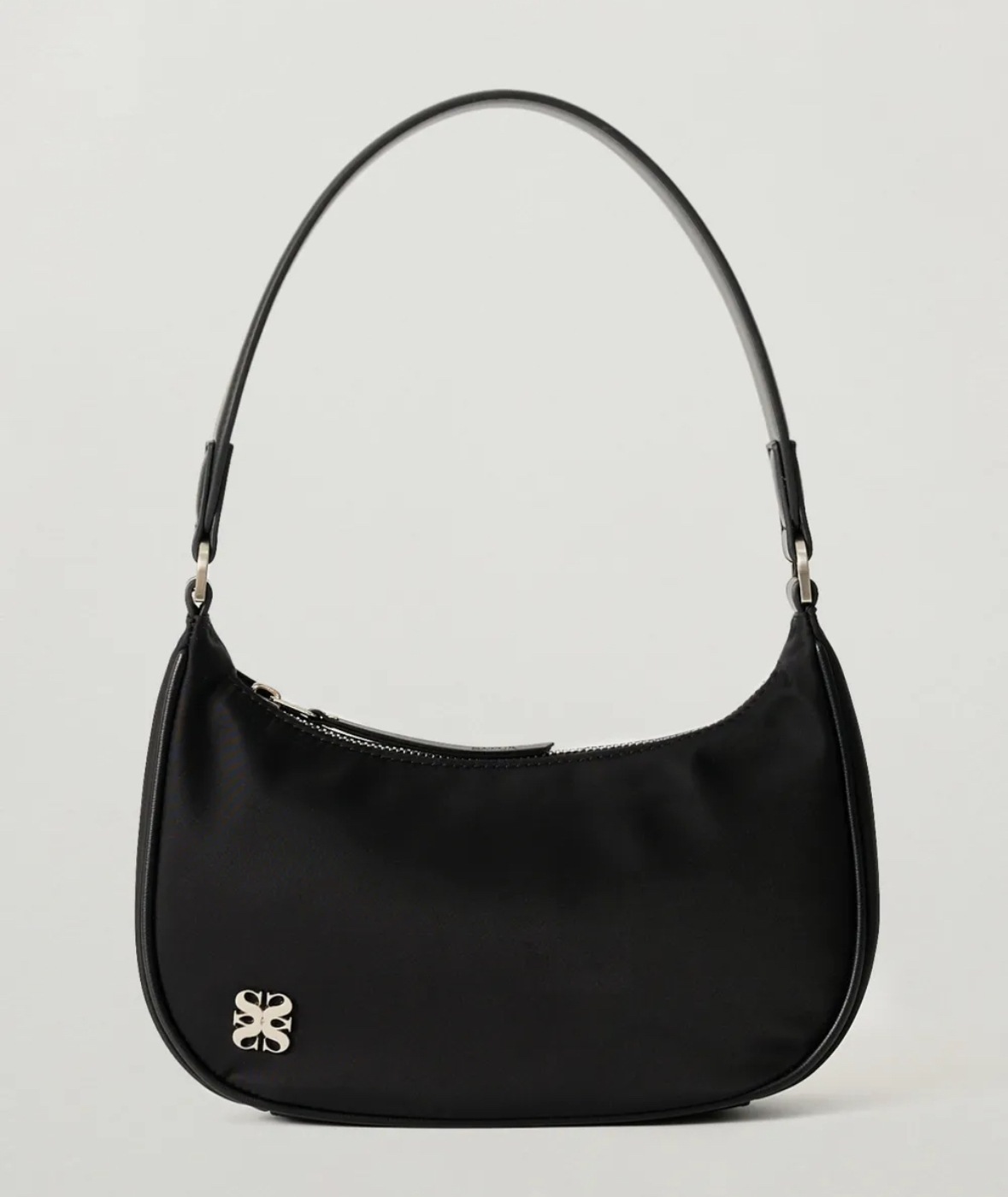 ミニホーボーショルダーバッグ[ブラック]