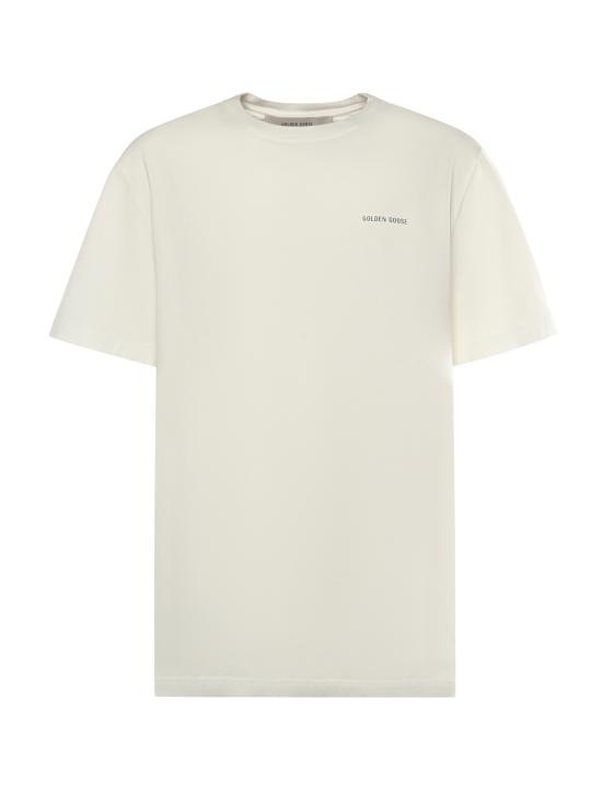 GOLDEN GOOSE Men T-Shirts GMP01220 P00238010363 Vintage white