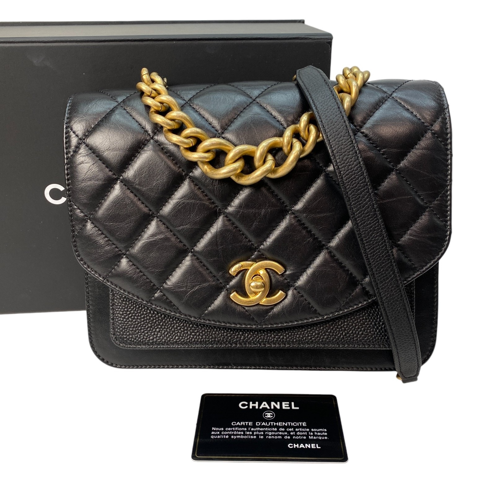 シャネル CHANEL レディース マトラッセ 2way ショルダーバッグ 28番 AS0785 斜めがけ クロスボディ