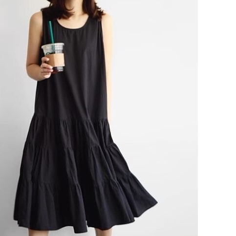 ワンピース ルーズ ミッドレングス タンクトップ ワンピドレス ひざ丈 ノースリーブ シフォン かわいい 大人可愛い きれいめ カジュアル 大人 上品 おしゃれ お洒落 かっこいい 大人女子 ラブリー 5,096円