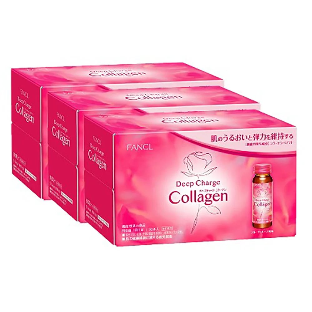 【3個セット】ディープチャージ コラーゲン ドリンク 50ml 10本