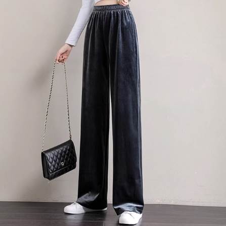 パンツ アウター ワイドパンツ ストレートパンツ カジュアルパンツ レギュラー丈 ストレート ワイド ポケット ハイウエスト ウエストゴム コーデュロイ かわいい 大人可愛い カジュアル おしゃれ お