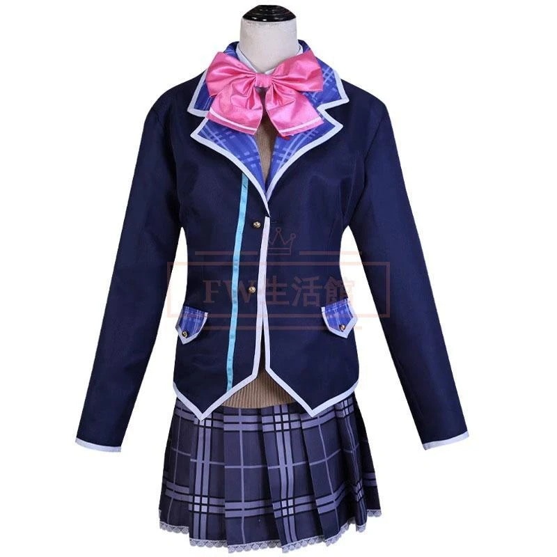 バーチャルYouTuber VTuber 月ノ美兎 コスプレ衣装 学院服 コスチューム 演出服 アニメ ゲーム ハロウィン cosplay 変装